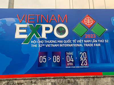 تظهر تقنية IPRT في معرض فيتنام التجاري الدولي الثاني والثلاثين في عام 2023